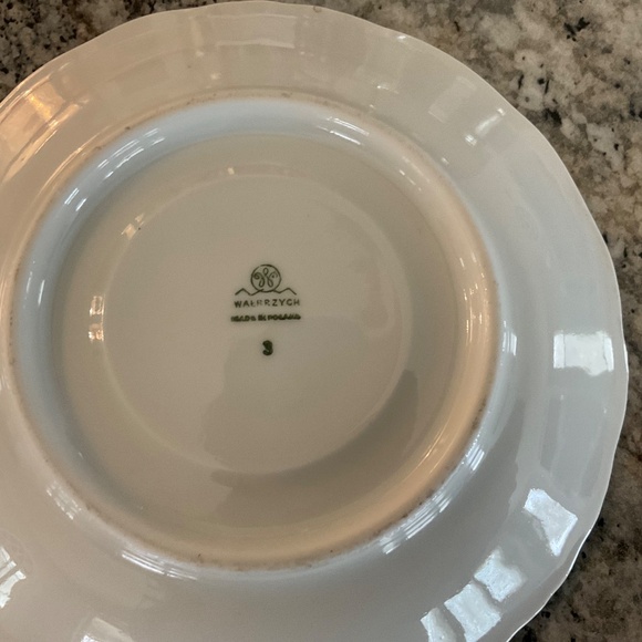 Walbrzych Fine China Tea Set Made in Poland - Picture 5 of 5